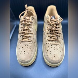Nike Air Force 1 '07 WB Men's Sz 10 (NEW) CJ9179 200 Wheat Gum Brown No Box Lid